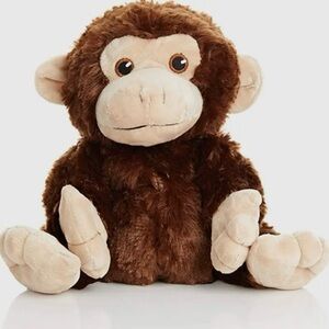 Warm Pals Plush Monkey Toy - Brown and Tan